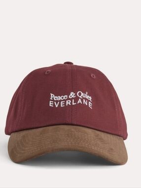🆕EVERLANE X Peace & Quiet Baseball Hat